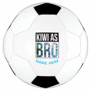 BOLA PERSONALIZADA DE FUTEBOL ZEALAND KIWI PAUA PA