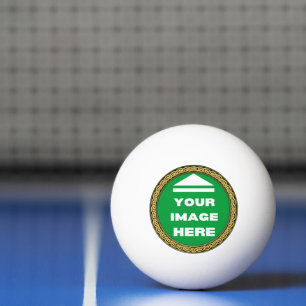 Bola Ping Pong - Personalizada - Adicionar Imagem 