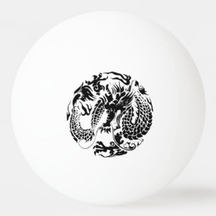 Bola preta de Pong do sibilo do dragão
