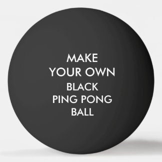 Bola PRETA personalizada costume de Pong do sibilo