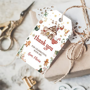 Bolachas de Natal de inverno Favorecem Etiquetas d