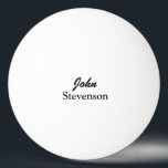 Bolas conhecidas personalizadas do pong do sibilo<br><div class="desc">Bolas personalizadas do pong do sibilo do nome ou do monograma para o ténis de mesa.  Personalizable com texto ou sua logotipo,  foto,  imagem ou imagem. Adicione intitials conhecidos monogrammed.</div>