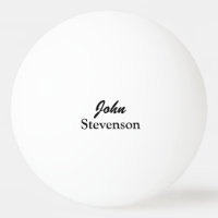 Bolas conhecidas personalizadas do pong do sibilo