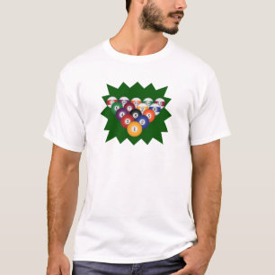 Bolas da piscina/bilhar: Bilhar: T-shirt