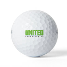 Bolas de Golf do Logotipo dos Laboratórios Unidos