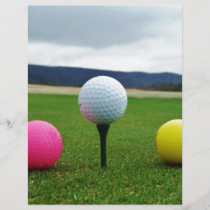 Bolas de Golfe Coloridas, tenda de montanha