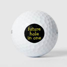 Bolas de Golfe Com Buraco Engraçado