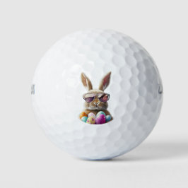 Bolas de Golfe de Férias Coelho de Páscoa com Ócul
