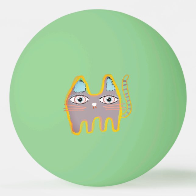 Bolas de Golfe de Gato (Frente)