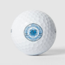 Bolas de Golfe do 20º Aniversário da Harmony Denta