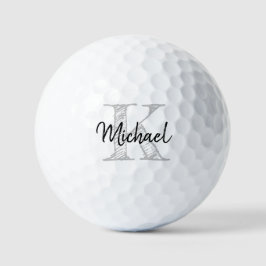 Bolas de Golfe Personalizadas, Monograma Personali