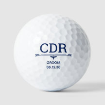 Bolas de Golfe Personalizadas para o Noivo