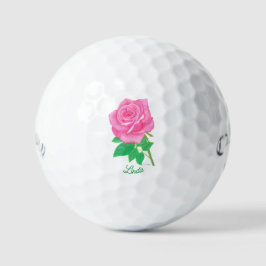 Bolas de Golfe Pink Rose Callaway Supersoft Com Te