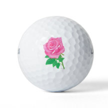 Bolas de Golfe Rosa Personalizáveis