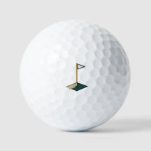 Bolas de Golfe Valor Emblema Costeiro Dunas do Atl