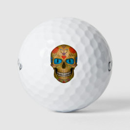 Bolas de Golfe Zombie e de Açúcar Azul