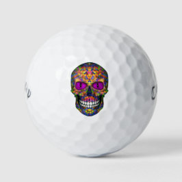 Bolas de Golfe Zombie e Púrpura de Açúcar do Mosai