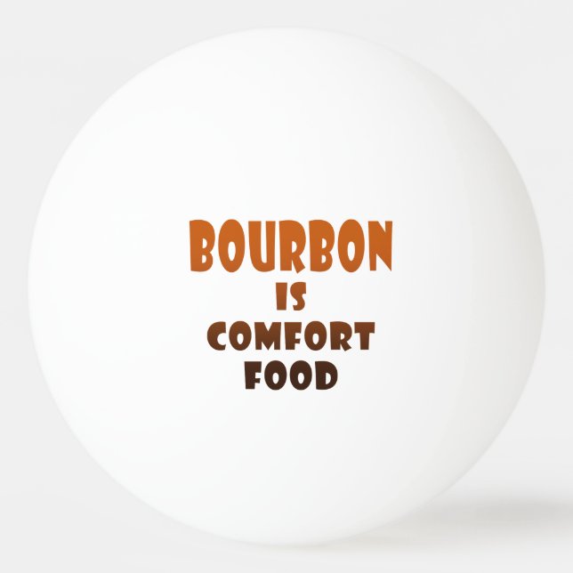 BOLAS DE PING PONG - BOURBON é Comida de Conforto (Frente)