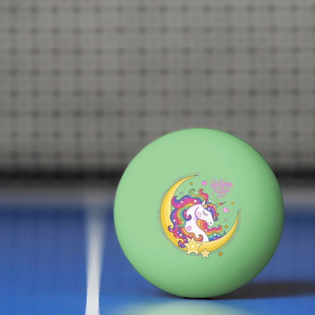 Bolas de Ping Pong do Unicorn Magic (Líquido)