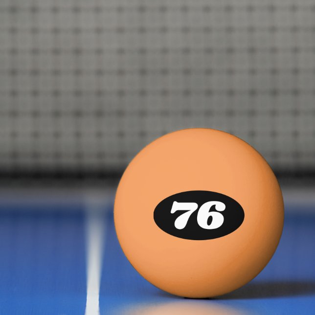 Bolas de ping pong personalizadas com número de so (Líquido)