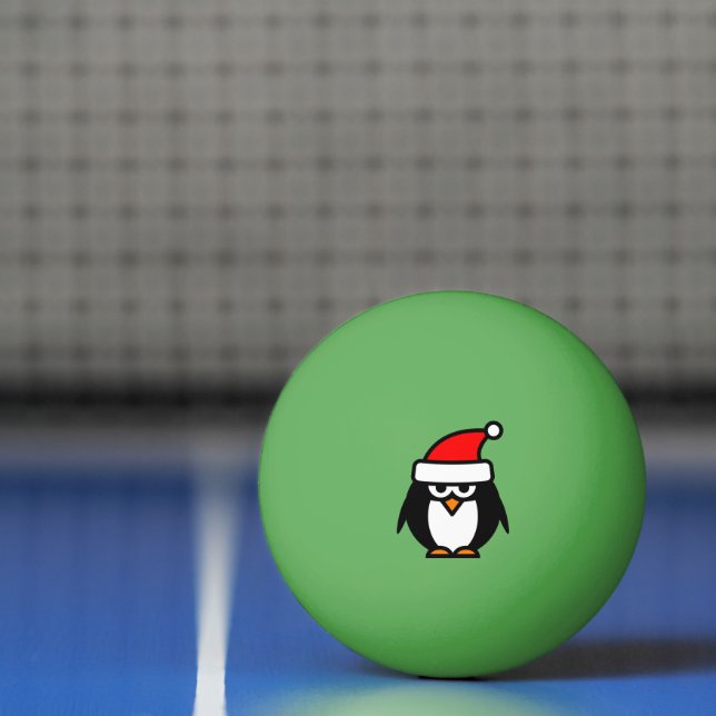 Bolas de pingue-pongue de desenho animado de Natal (Líquido)