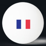Bolas de pingue-pongue francesas para mesa<br><div class="desc">Bolas de pingue-pongue de bandeira francesa para mesa de tênis. Bandeira da frança. Personalizável com texto ou logótipo, fotografia, imagem ou imagem.</div>