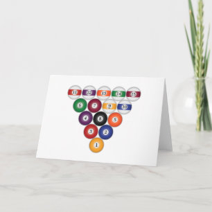 Bolas de piscina / Bilhetes: Cartões de saudação