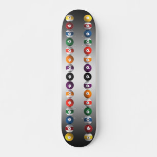 Bolas de Sinuca / Bilhar: Skate Personalizado