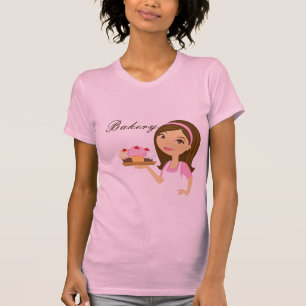 Bolas de Taça Brunette Baker com T-Shirt Bakery