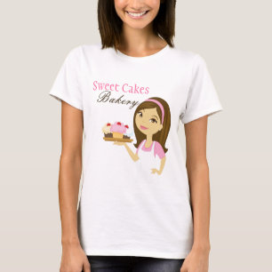 Bolas de Taça Brunette Baker com T-Shirt Bakery