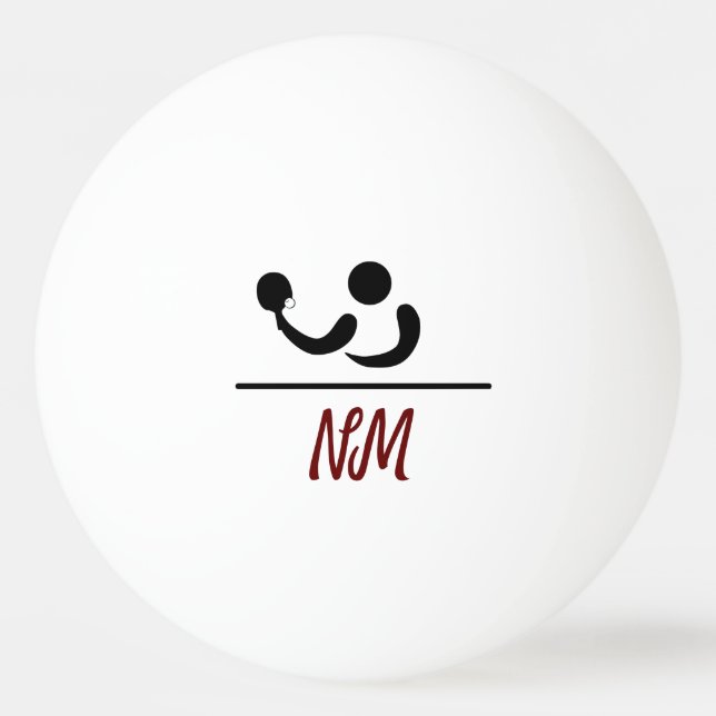 Bolas de ténis de mesa personalizadas (Frente)
