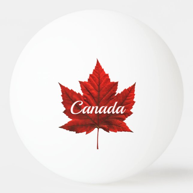 Bolas Personalizadas do Canadá para Ping Pong Ball (Frente)