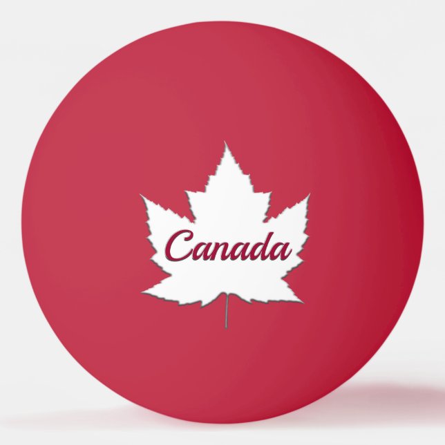 Bolas Personalizadas do Canadá para Ping Pong Ball (Frente)