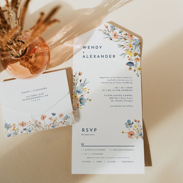 Bold Elegant Floral Wedding (Criador carregado)