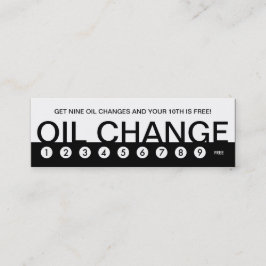 bold Fidelidade do cliente OIL CHANGE