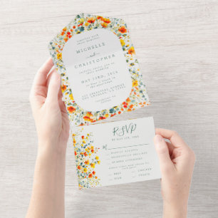 Bold Floral Wedding