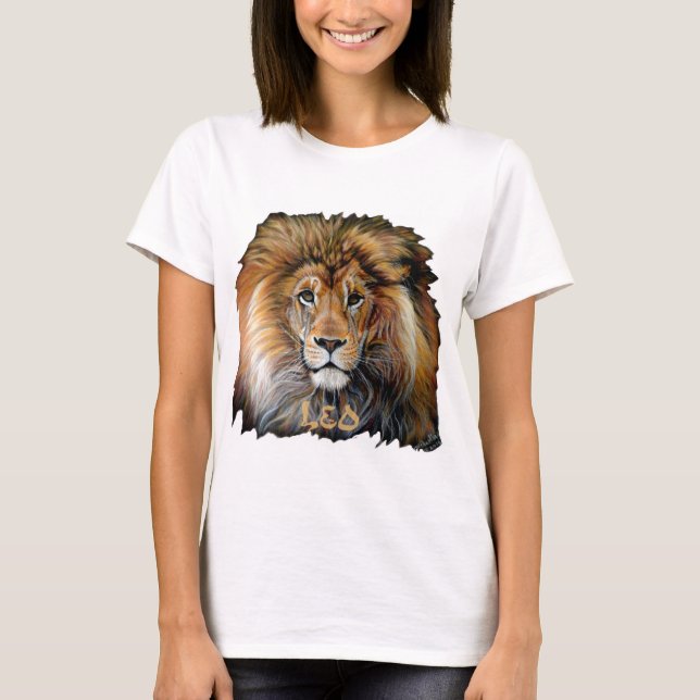 BOLD LION Leo Zodiac T-shirt (Frente)