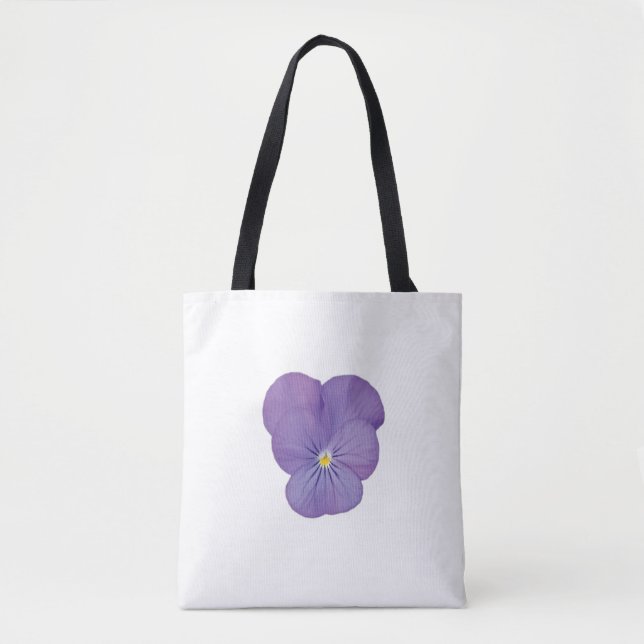 Bold Pansy Bloom Tote Bag (Frente)