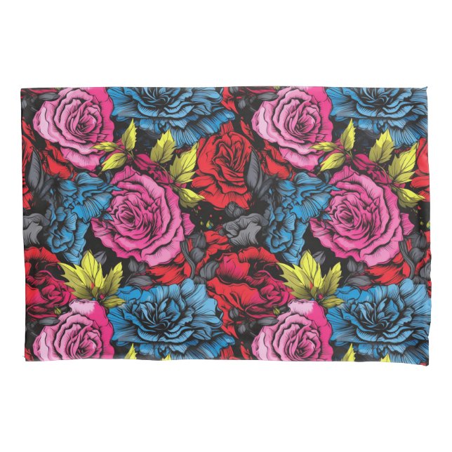 Bold Punk Blooms Floral  (Frente)