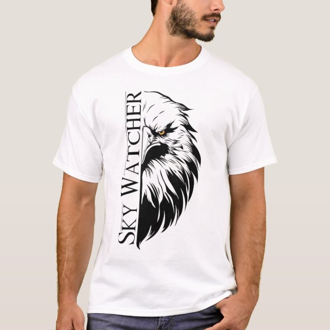 ​Bold Raptor Graphic T-Shirt (Frente)