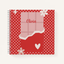 Bold Red Heart Love Design - Perfeito para Gi Pers