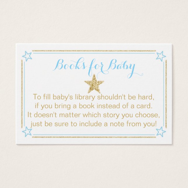 Boletins Dourados Azuis De Estrelinha Brilhante Pa (Frente)