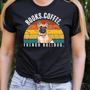 Boletins Franceses Retrorísticos Café T-Shirt