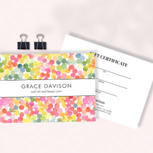 Bolha Chá Watercolor Arco-Íris Círculo Rosa Verde