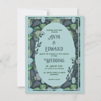 Bolhas de Água - Convite para Casamento