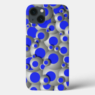 Bolhas de Bustling capas de iphone Real Blue Case