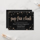 Bolhas de Champanhe do Pop Fizz Clink | Convite de (Frente/Verso In Situ)
