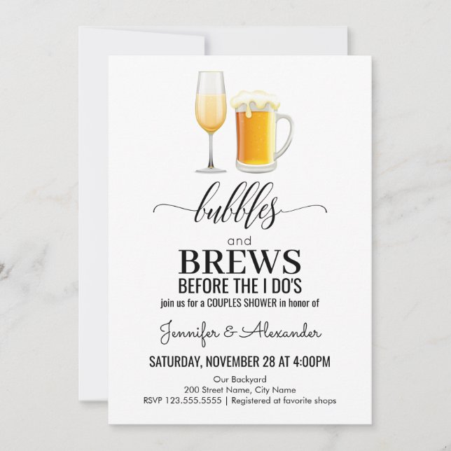 Bolhas e chá de casais (Frente)