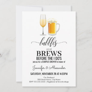 Bolhas e chá de casais