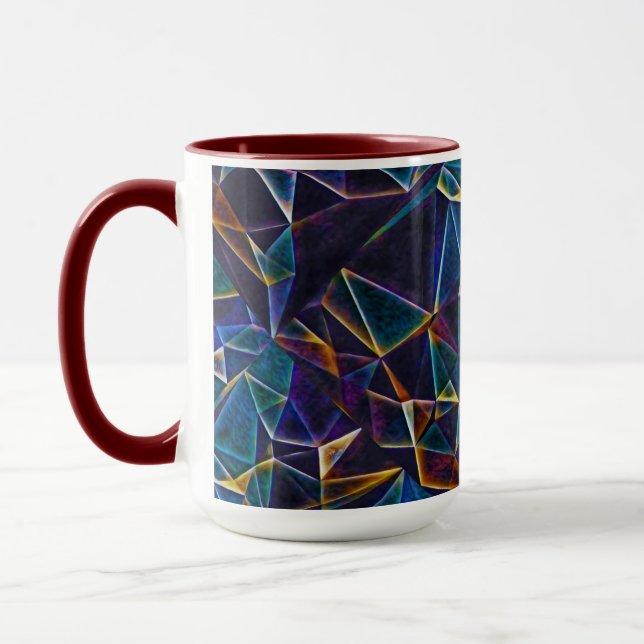 Bolhas quebradas de café caneca (Esquerda)